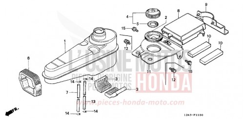 RESERVOIR A CARBURANT ST70C de 1982
